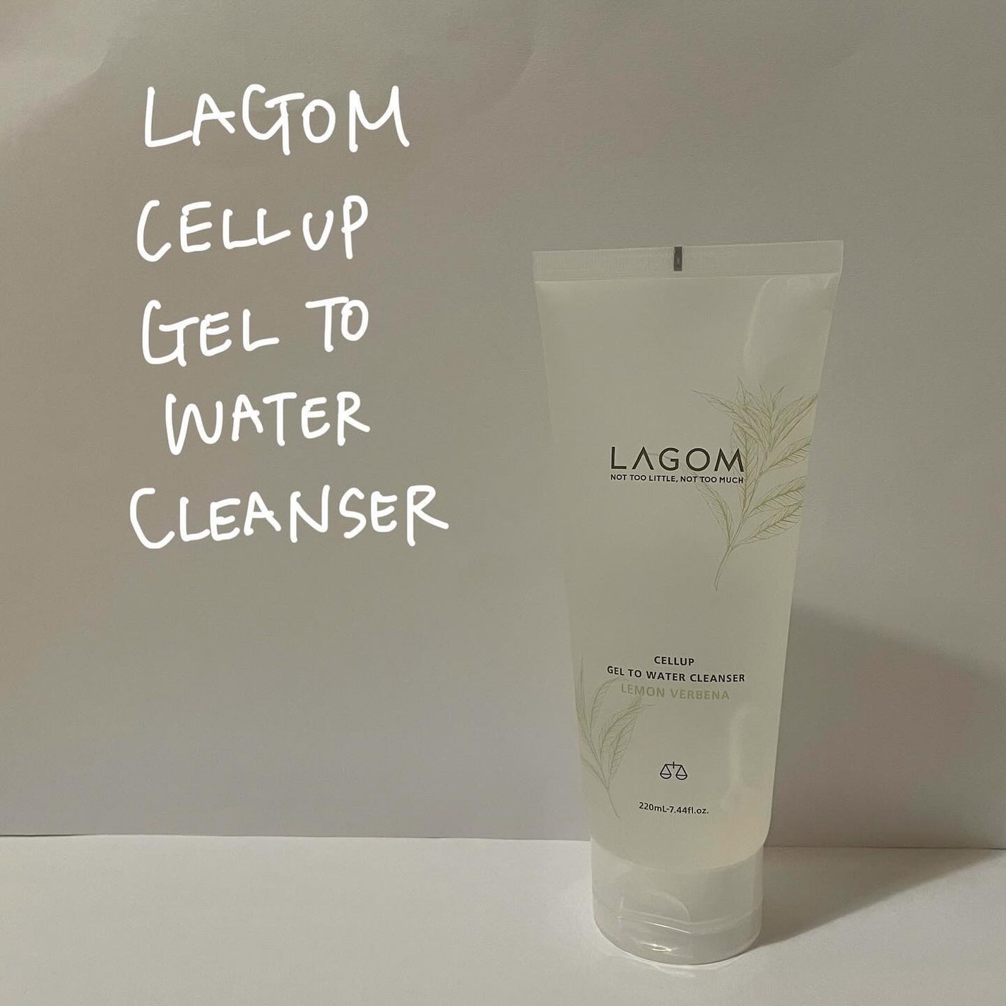 ラゴム ジェルトゥウォーター クレンザー(LV)(朝用洗顔)/LAGOM /その他洗顔料を使ったクチコミ(1枚目)