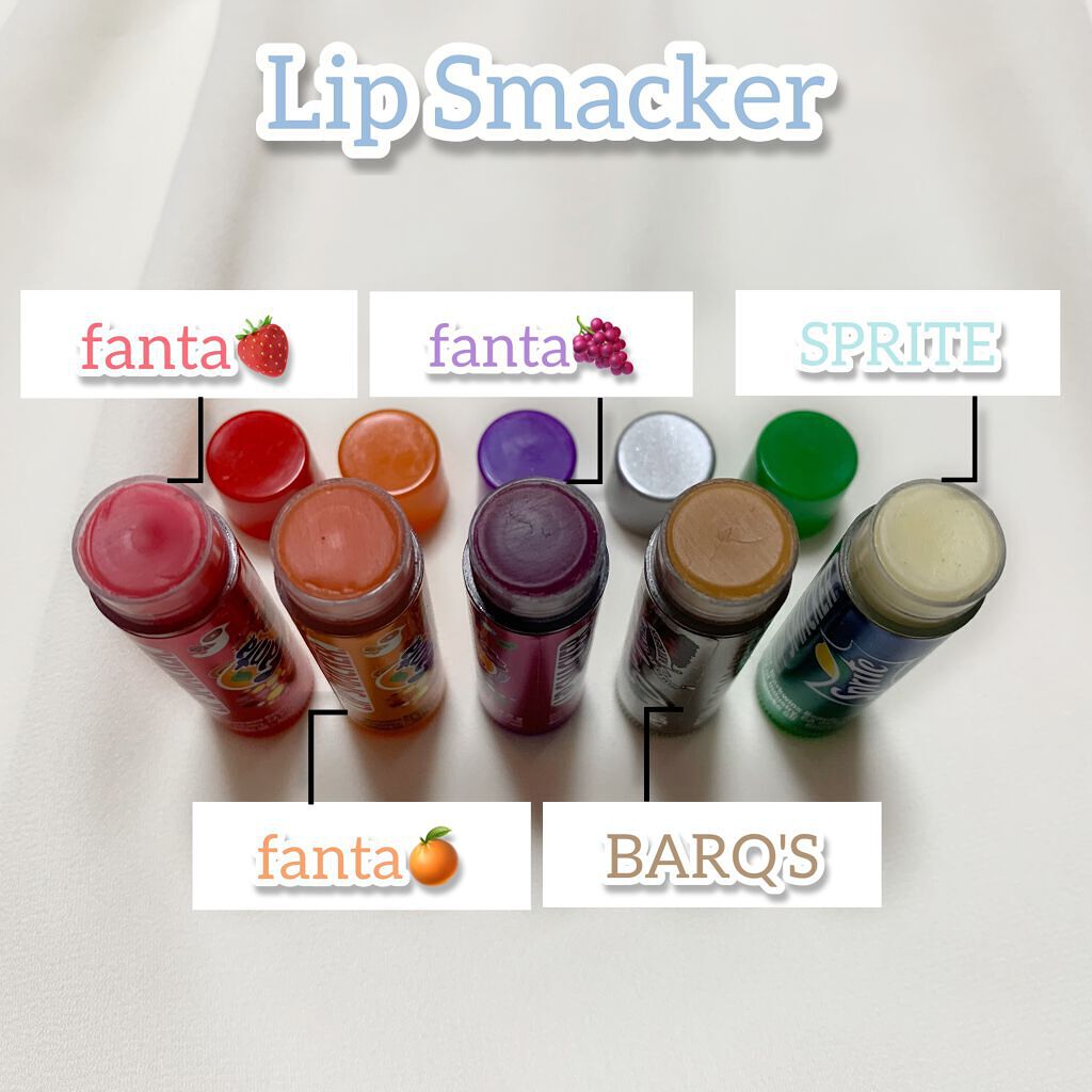 リップバーム ファンタグレープの香り/LiP SMACKER(リップスマッカー)/リップバームを使ったクチコミ(2枚目)