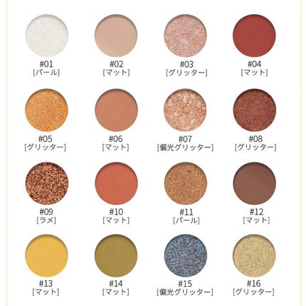 大英博物館 エジプトシリーズ アイシャドウパレット/ZEESEA/アイシャドウパレットを使ったクチコミ(4枚目)