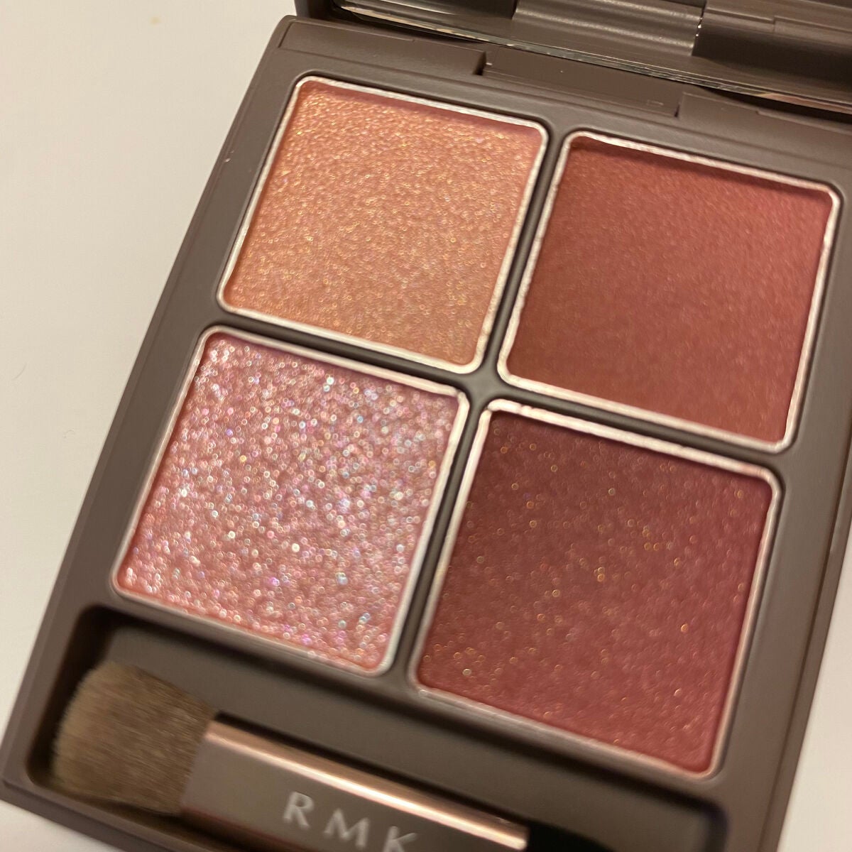 オブスキュア テンプテイション アイシャドウパレット/RMK/アイシャドウパレットを使ったクチコミ(4枚目)