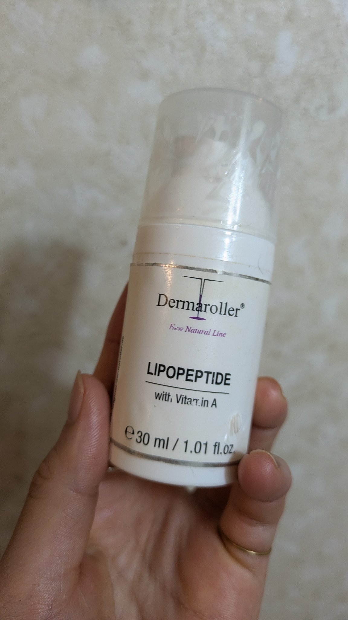 Dermaroller LIPOPEPTIDE