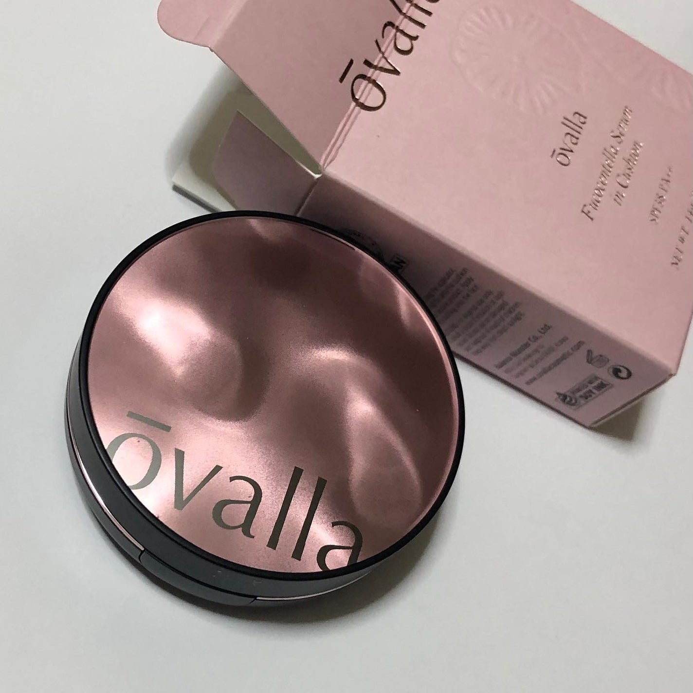 フコセンテラセラム イン クッション/ovalla/クッションファンデーションを使ったクチコミ(1枚目)