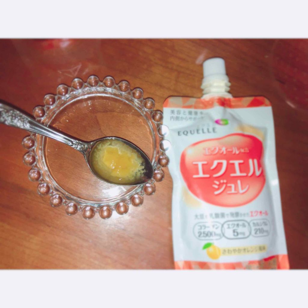 エクエル ジュレ さわやかオレンジ風味/大塚製薬/ゼリー飲料を使ったクチコミ（3枚目）