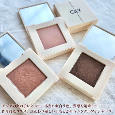 アイズオンミー #SANDAL WOOD/CILY/パウダーアイシャドウを使ったクチコミ（2枚目）