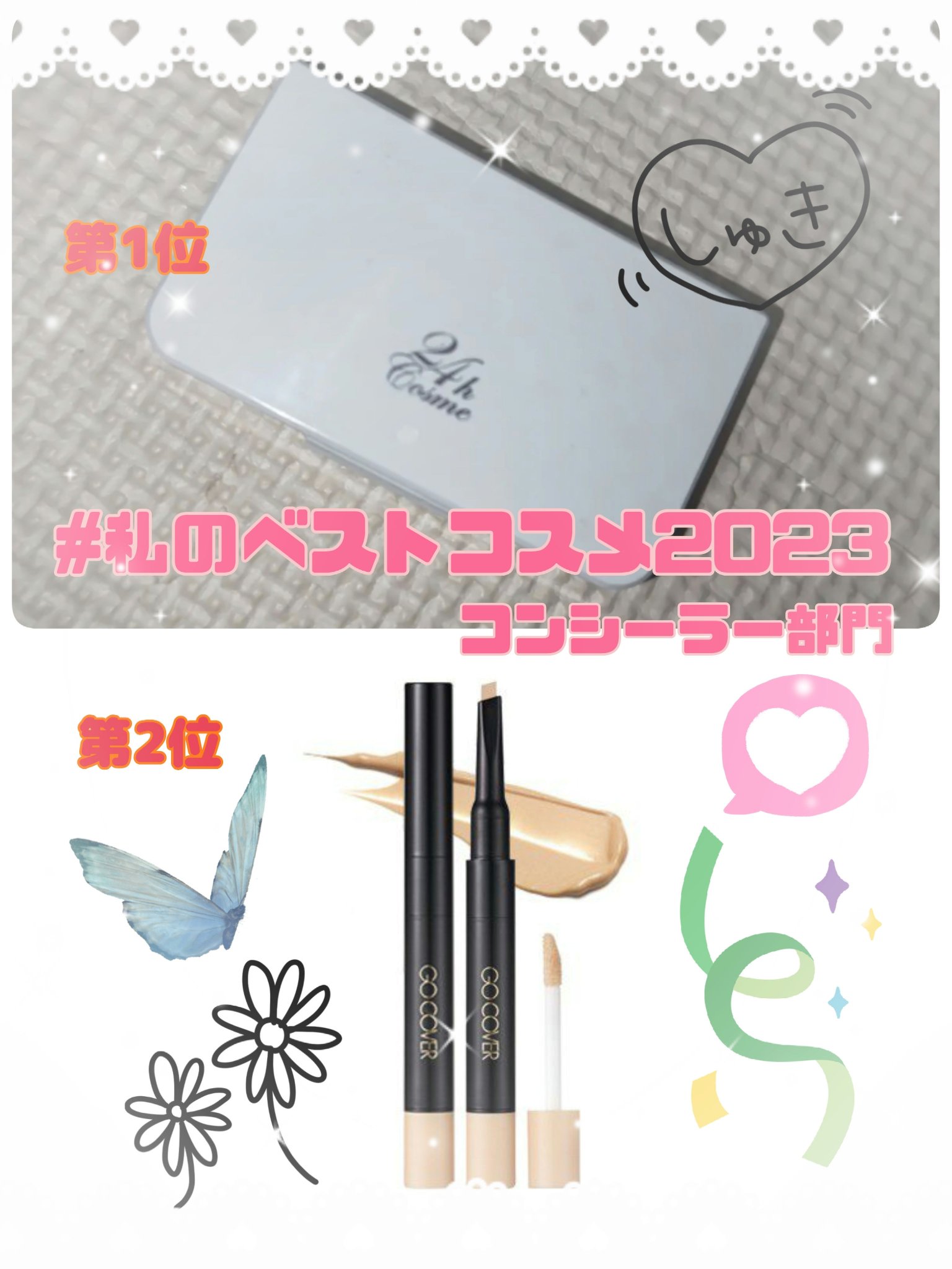 ケアミネラルコンシーラUV/24h cosme/パレットコンシーラーを使ったクチコミ（1枚目）