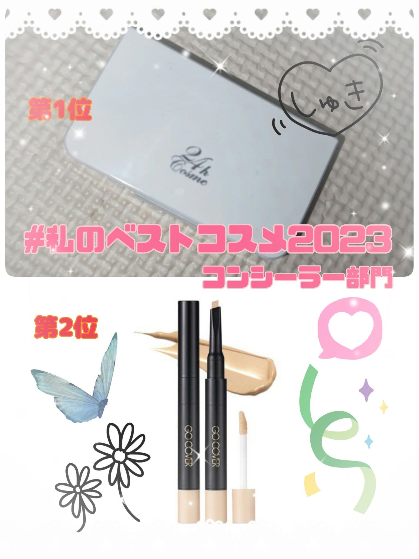 ケアミネラルコンシーラUV/24h cosme/パレットコンシーラーを使ったクチコミ(1枚目)