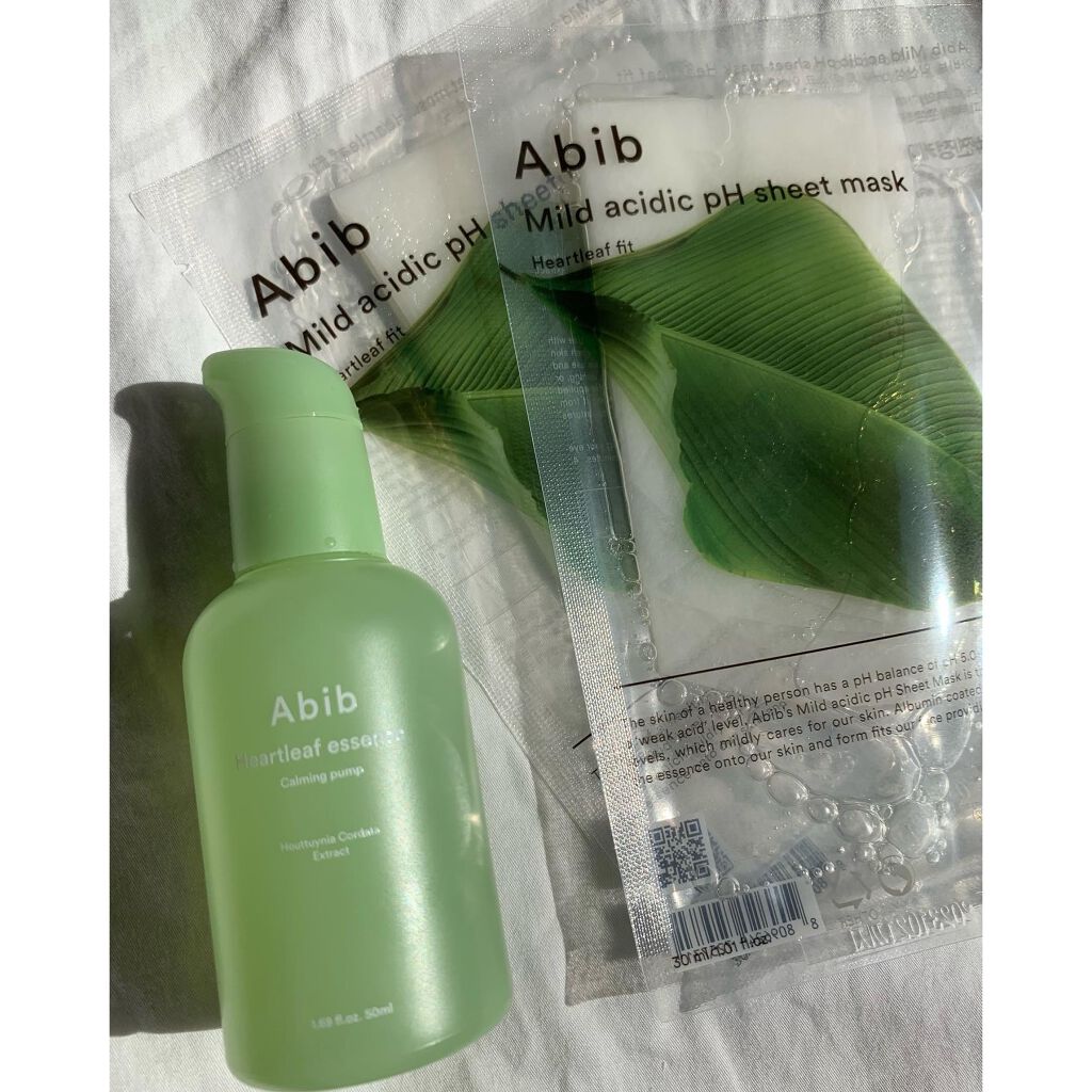 弱酸性pHシートマスク ドクダミフィット/Abib /シートマスク・パックを使ったクチコミ（1枚目）