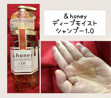 ディープモイスト シャンプー1.0／ヘアトリートメント2.0/&honey/シャンプー・コンディショナーを使ったクチコミ（2枚目）