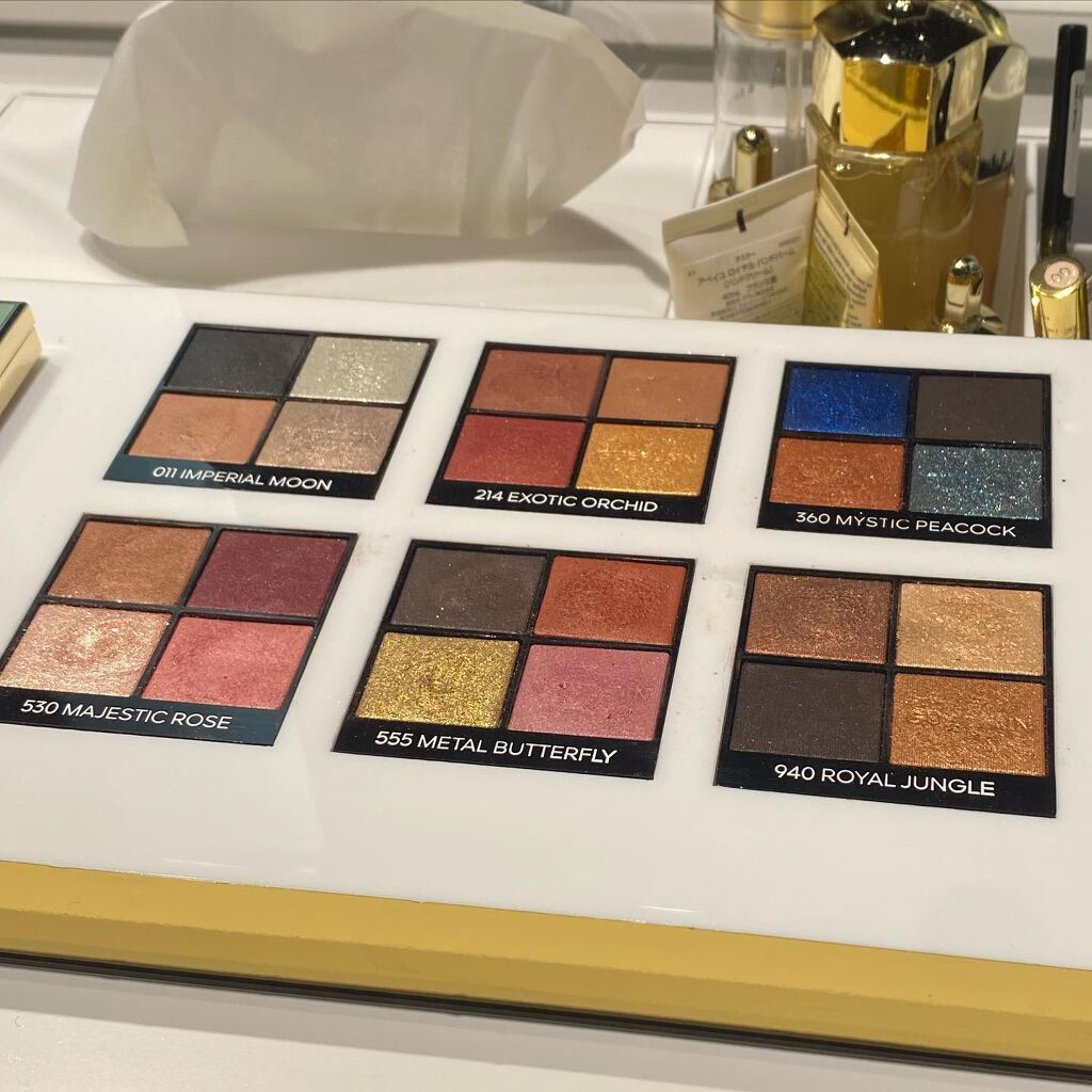 オンブル ジェ/GUERLAIN/アイシャドウパレットを使ったクチコミ(9枚目)