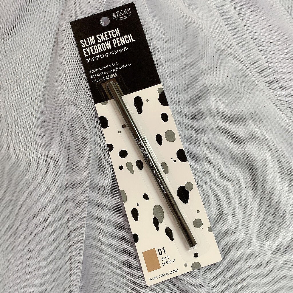 スリムスケッチアイブロウペンシル/U R GLAM/アイブロウペンシルを使ったクチコミ(1枚目)