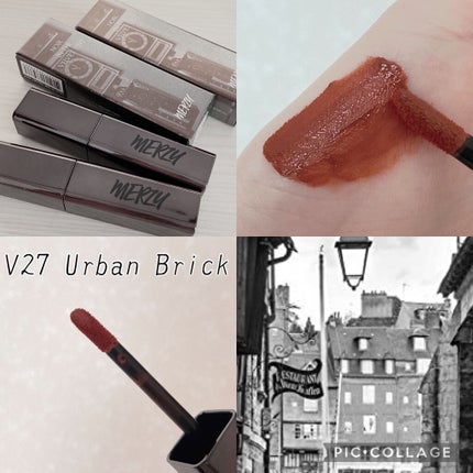 ノワール イン ザ ベルベットティント/MERZY/リップティントを使ったクチコミ(3枚目)