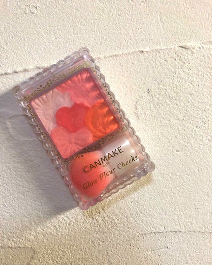 グロウフルールチークス/キャンメイク/パウダーチークを使ったクチコミ(1枚目)