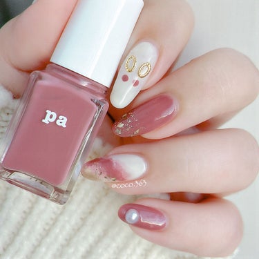 pa ネイルカラー(はがせるベースコート) A52/pa nail collective/ネイルトップコート・ベースコートを使ったクチコミ（2枚目）