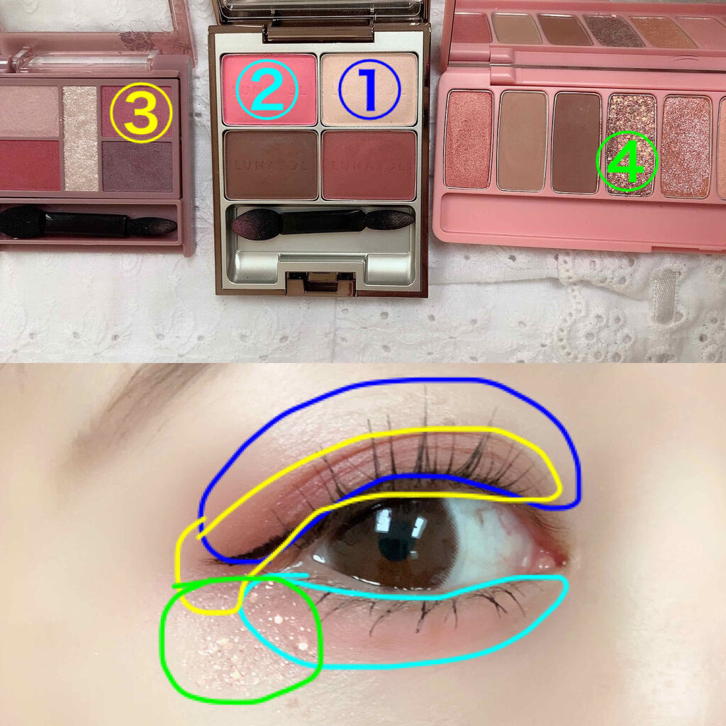 パーフェクトスタイリストアイズ/キャンメイク/アイシャドウパレットを使ったクチコミ（3枚目）