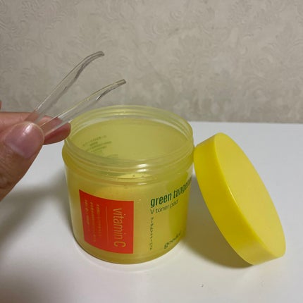 グリーンタンジェリン ビタCダークスポットケアパッド/goodal/トナーパッドを使ったクチコミ(4枚目)