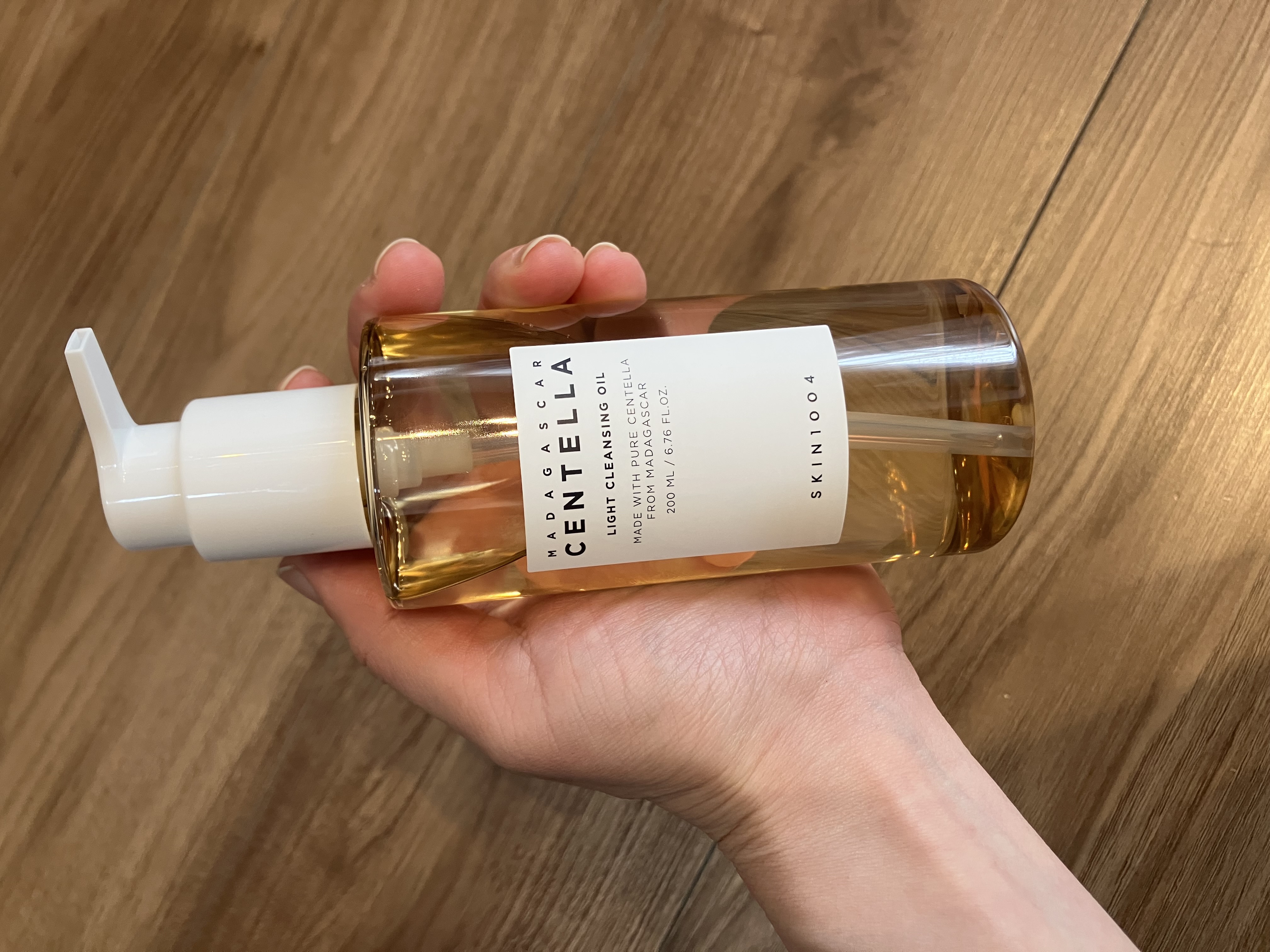 センテラ ライトクレンジングオイル/SKIN1004/オイルクレンジングを使ったクチコミ（1枚目）