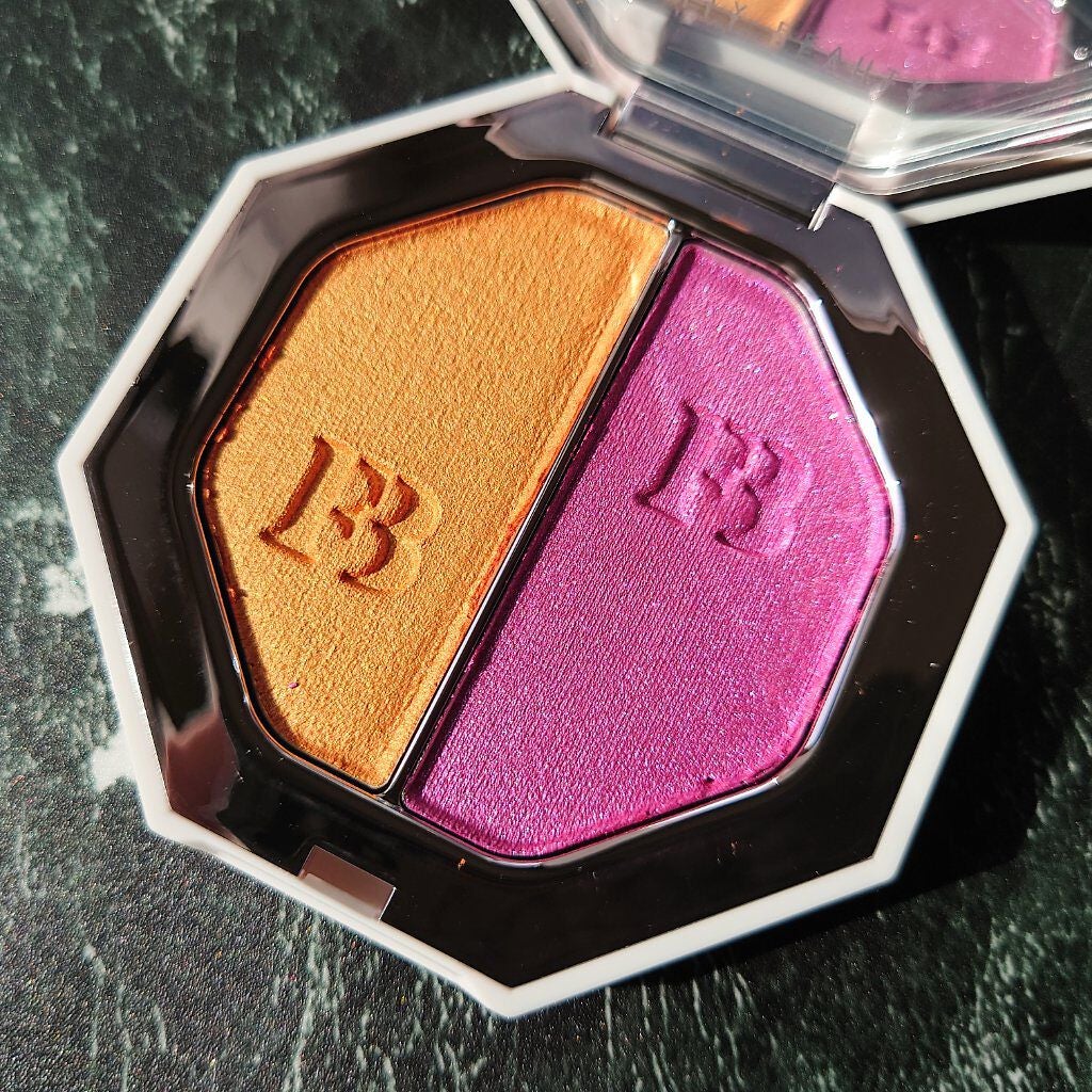 KILLAWATT FREESTYLE HIGHLIGHTER DUO/FENTY BEAUTY BY RIHANNA/パウダーハイライトを使ったクチコミ(2枚目)