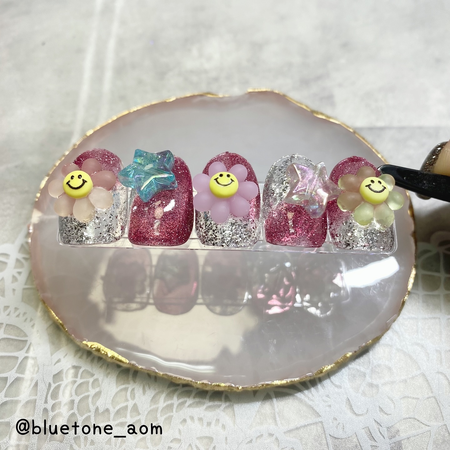 ネイルパーツ/SHEIN/ネイルチップ・パーツを使ったクチコミ（3枚目）