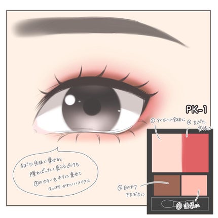 3Dプロデュースシャドウ/KATE/アイシャドウパレットを使ったクチコミ(3枚目)