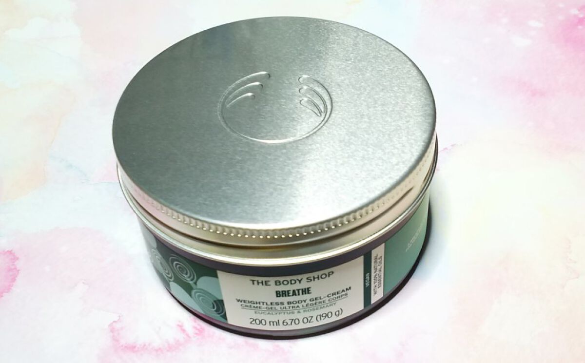 ウェルネス ボディジェルクリーム ユーカリ& ローズマリー/THE BODY SHOP/ボディクリームを使ったクチコミ(1枚目)