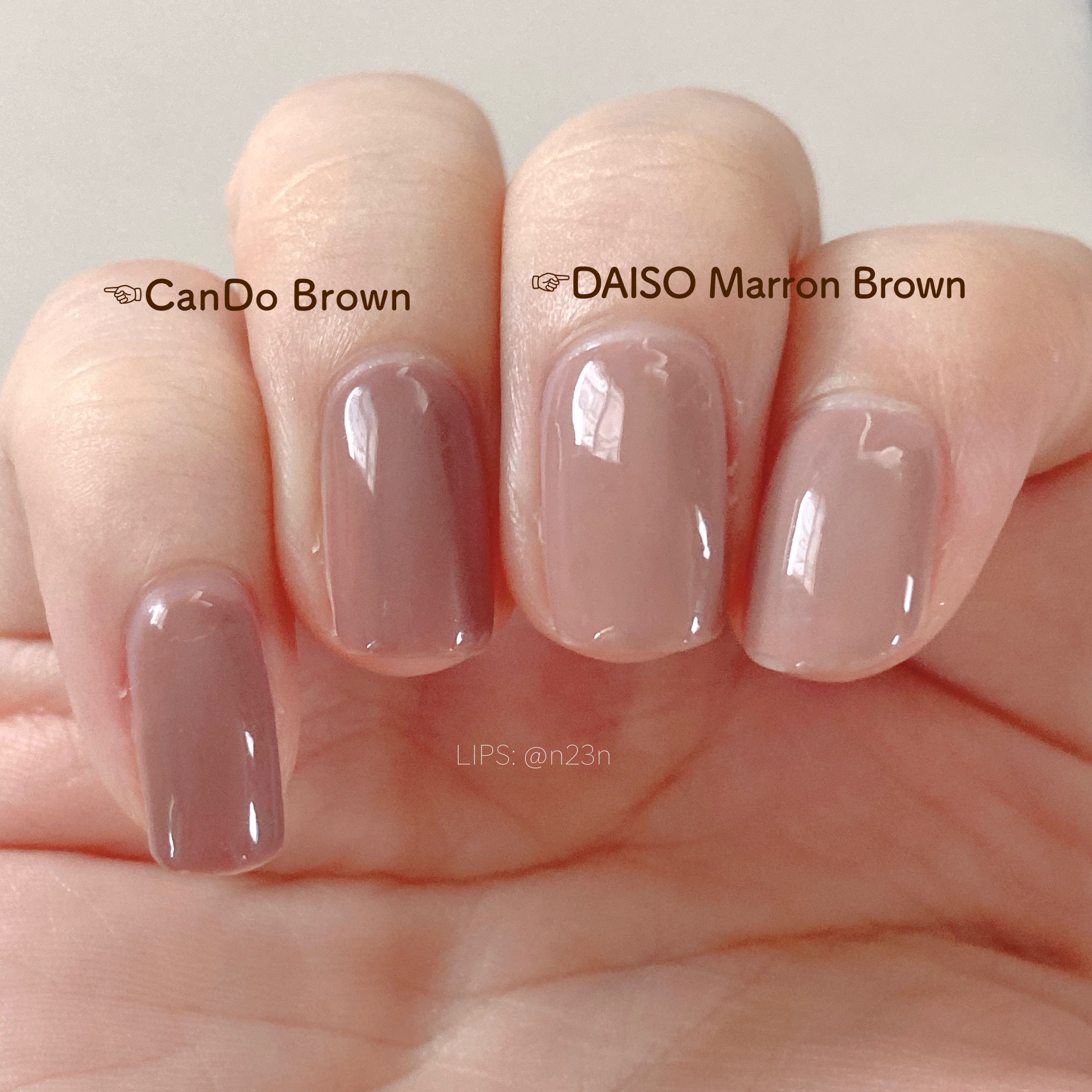 パル カラージェル ブラウン/キャンドゥ/ジェルネイルを使ったクチコミ（2枚目）