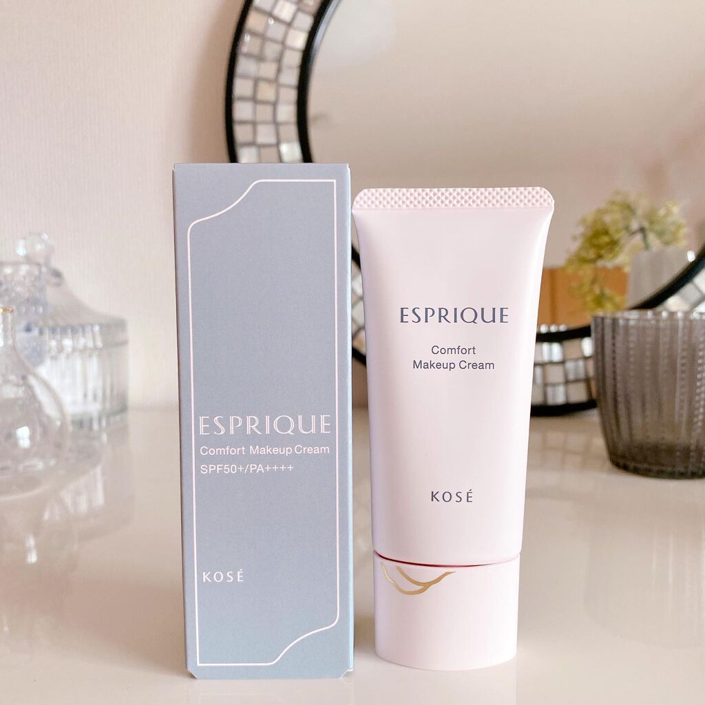 コンフォート メイククリーム〈色つき美容クリーム〉/ESPRIQUE/化粧下地を使ったクチコミ(7枚目)