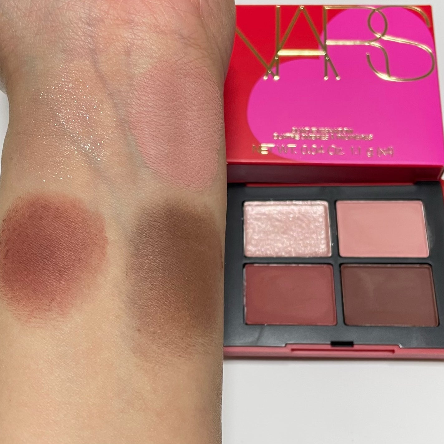 クワッドアイシャドー/NARS/アイシャドウパレットを使ったクチコミ(2枚目)