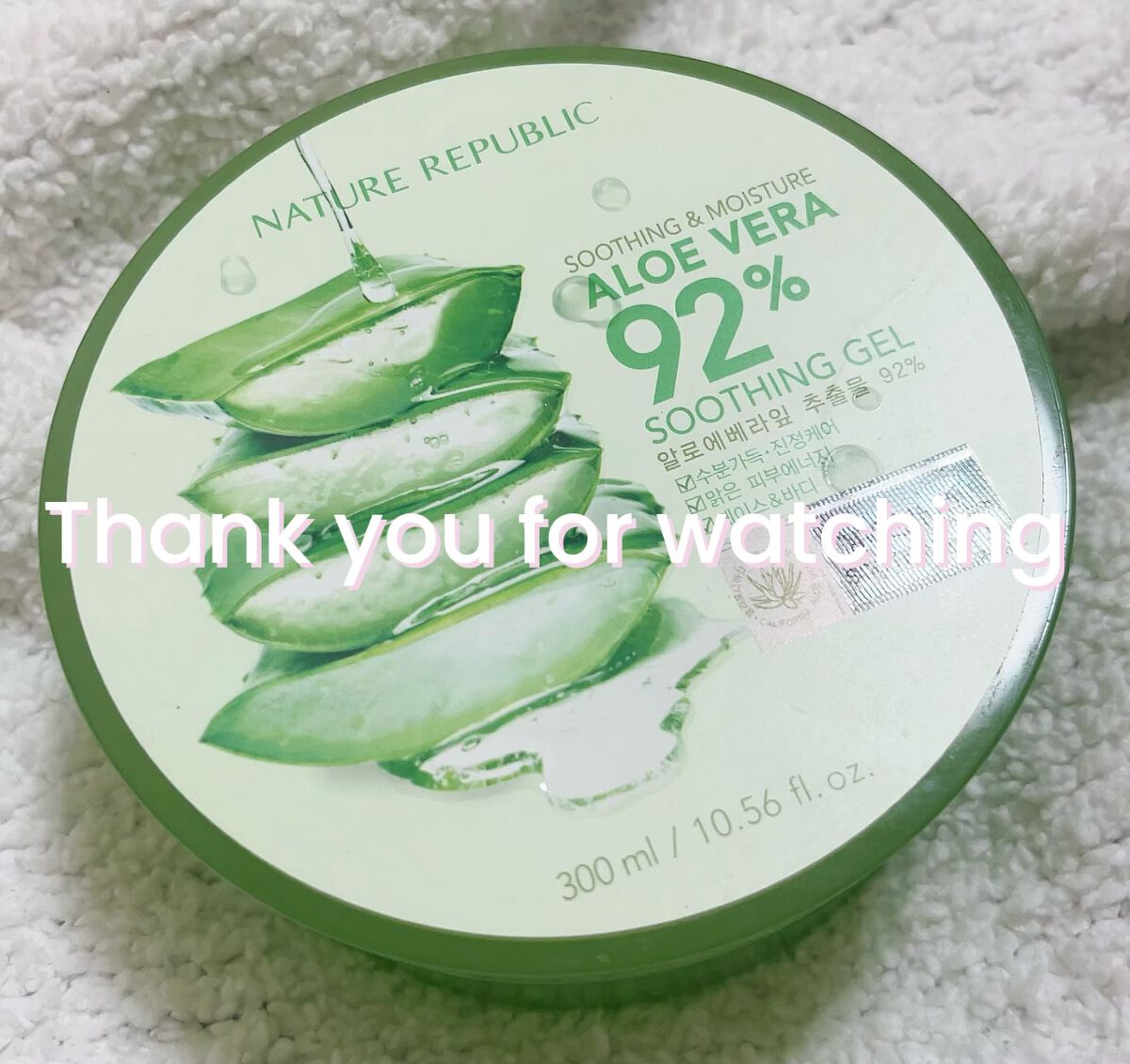 マイルド&モイスチャーアロエジェル/ネイチャーリパブリック/ボディローションを使ったクチコミ(4枚目)