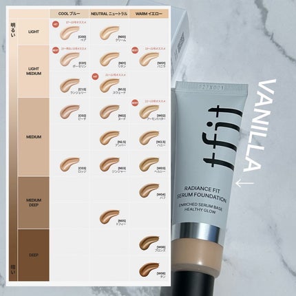 ラディアンスフィットセラムファンデーション/TFIT/リキッドファンデーションを使ったクチコミ(2枚目)