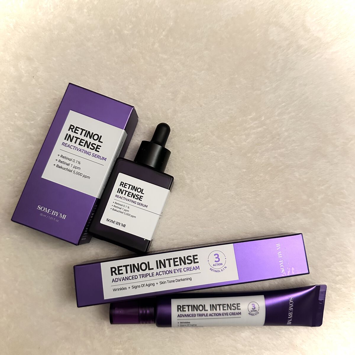 レチノールインテンシブ アドバンスドトリプルアクションアイクリーム/SOME BY MI/アイケア・アイクリームを使ったクチコミ（1枚目）