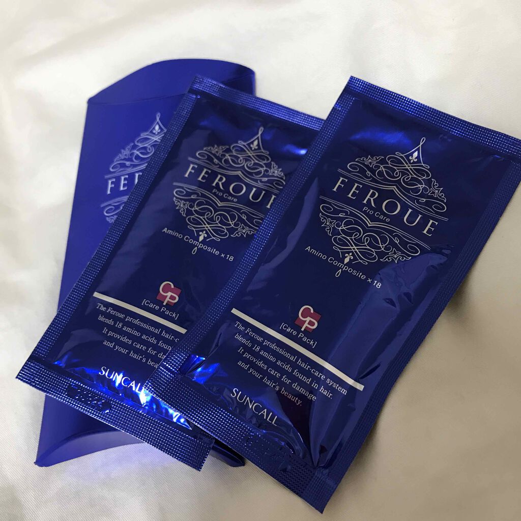フェルエ ケアパック/サンコール/ヘアマスク・ヘアパックを使ったクチコミ（1枚目）