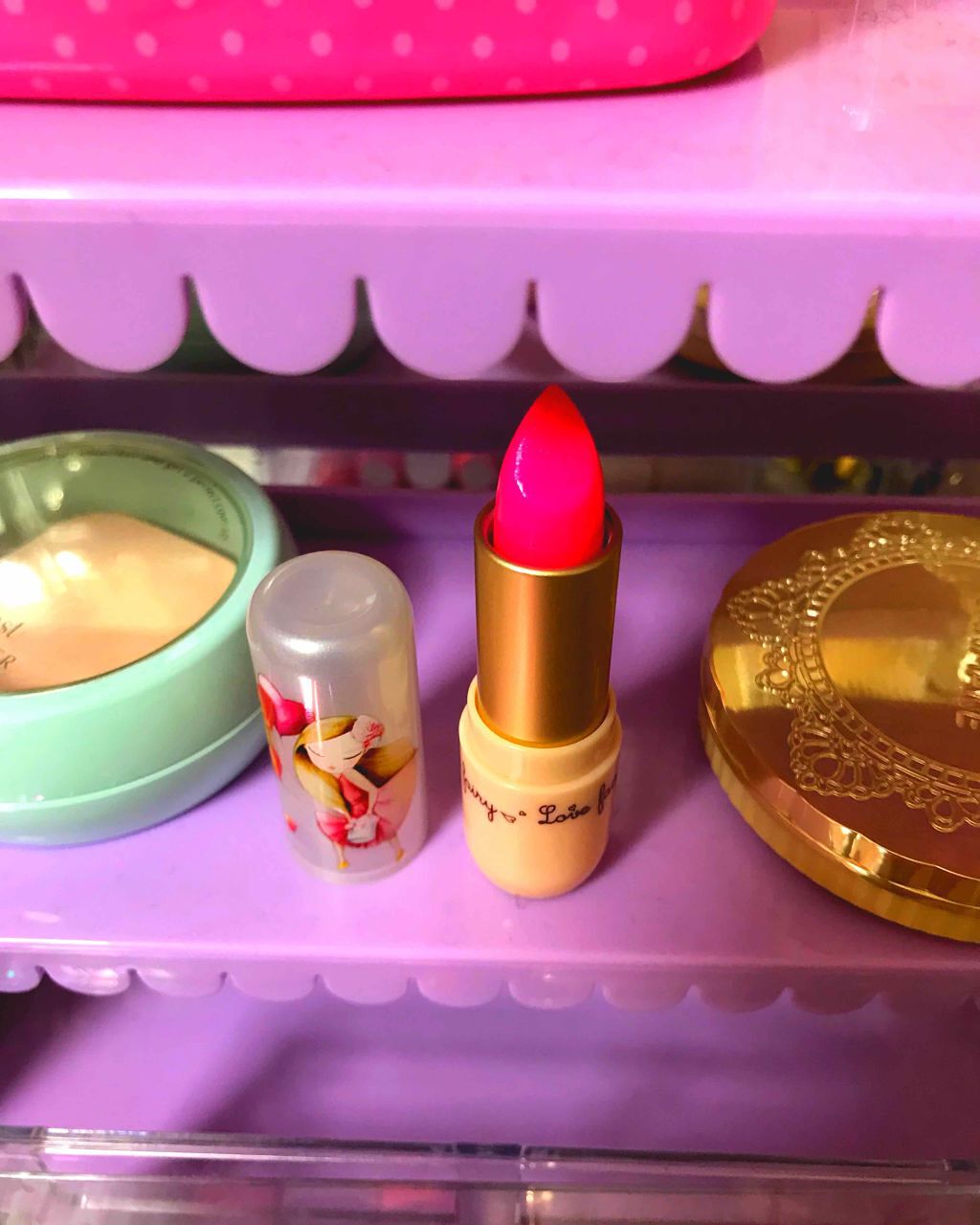 ラブフェアリー ティント グロー スティック/PERIPERA/口紅を使ったクチコミ(1枚目)