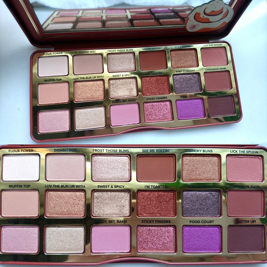 シナモン スワール アイシャドウ パレット/Too Faced/アイシャドウパレットを使ったクチコミ（2枚目）