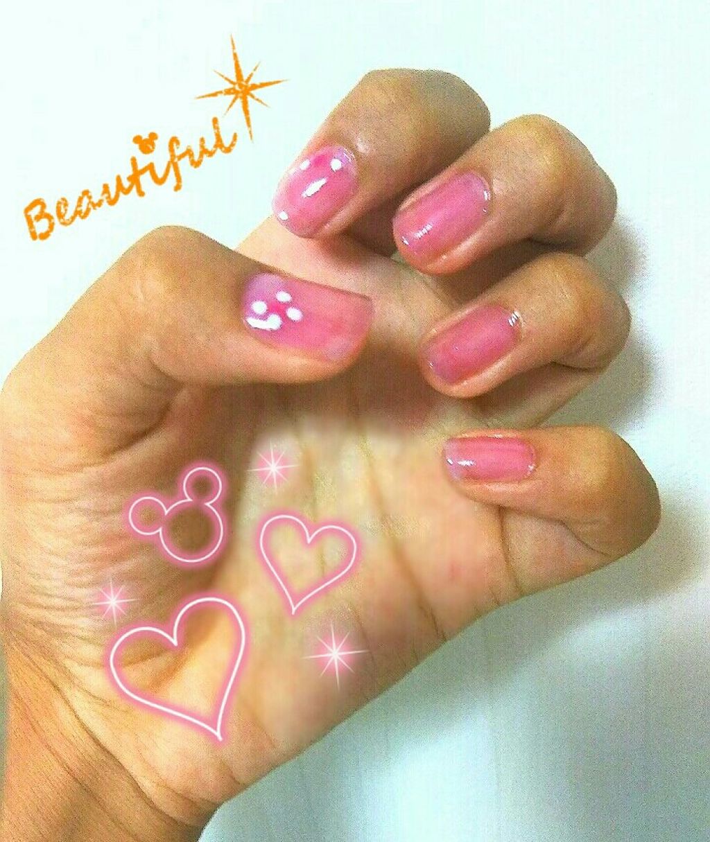 サンリオネイル/DAISO/マニキュアを使ったクチコミ（1枚目）