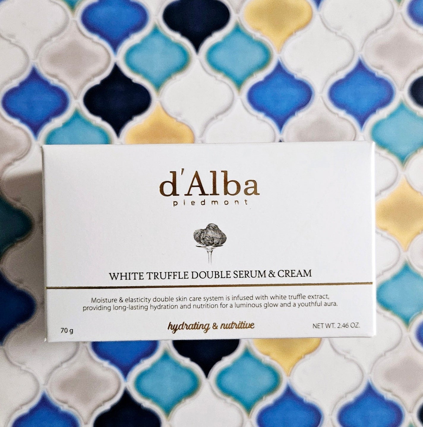 ホワイトトリュフダブルセラムアンドクリーム/ダルバ/フェイスクリームを使ったクチコミ(1枚目)