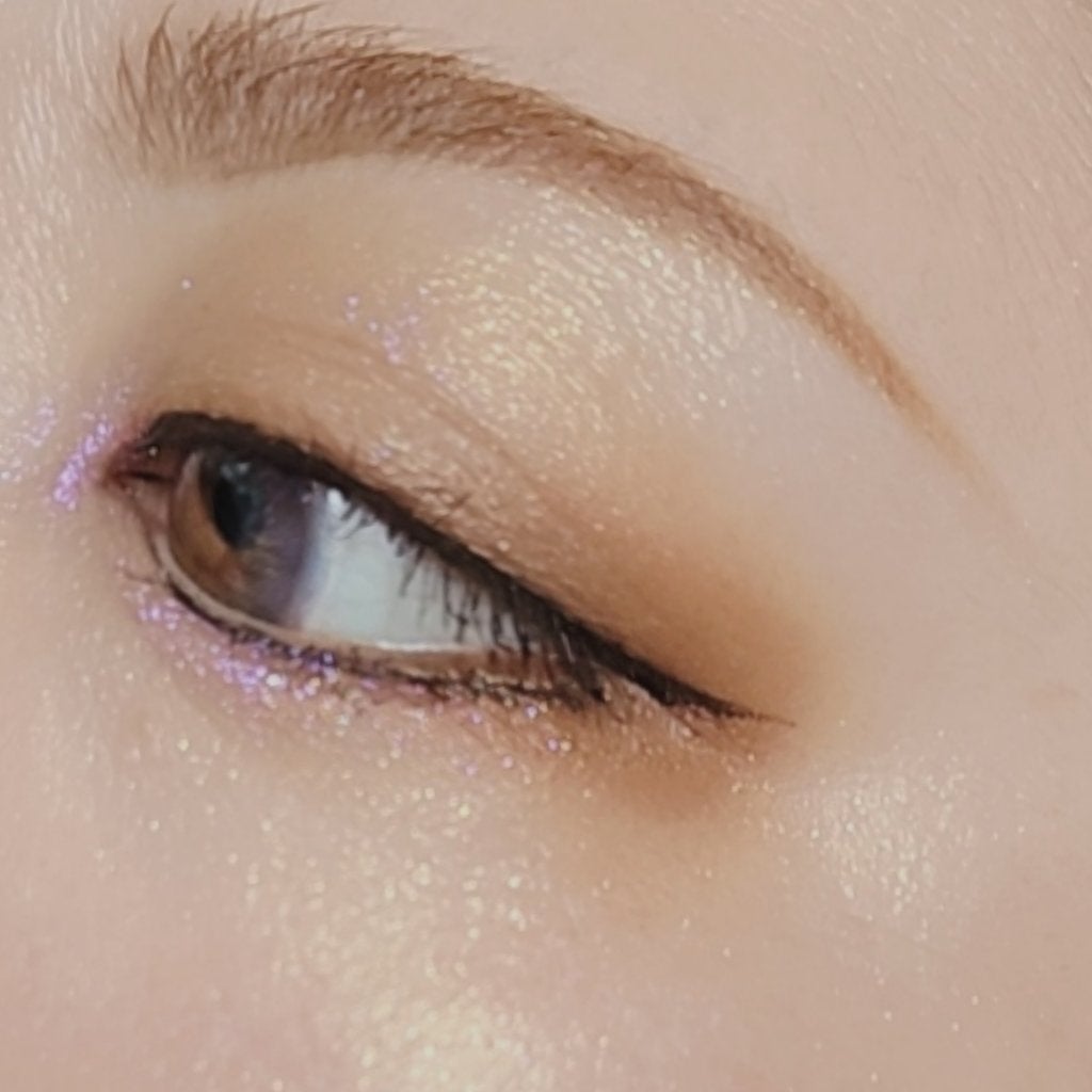 ダイヤモンドシリーズ 星空リキッドアイシャドウ/ZEESEA/リキッドアイシャドウを使ったクチコミ(4枚目)