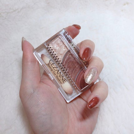 トーンアップアイシャドウ/CEZANNE/アイシャドウパレットを使ったクチコミ(7枚目)