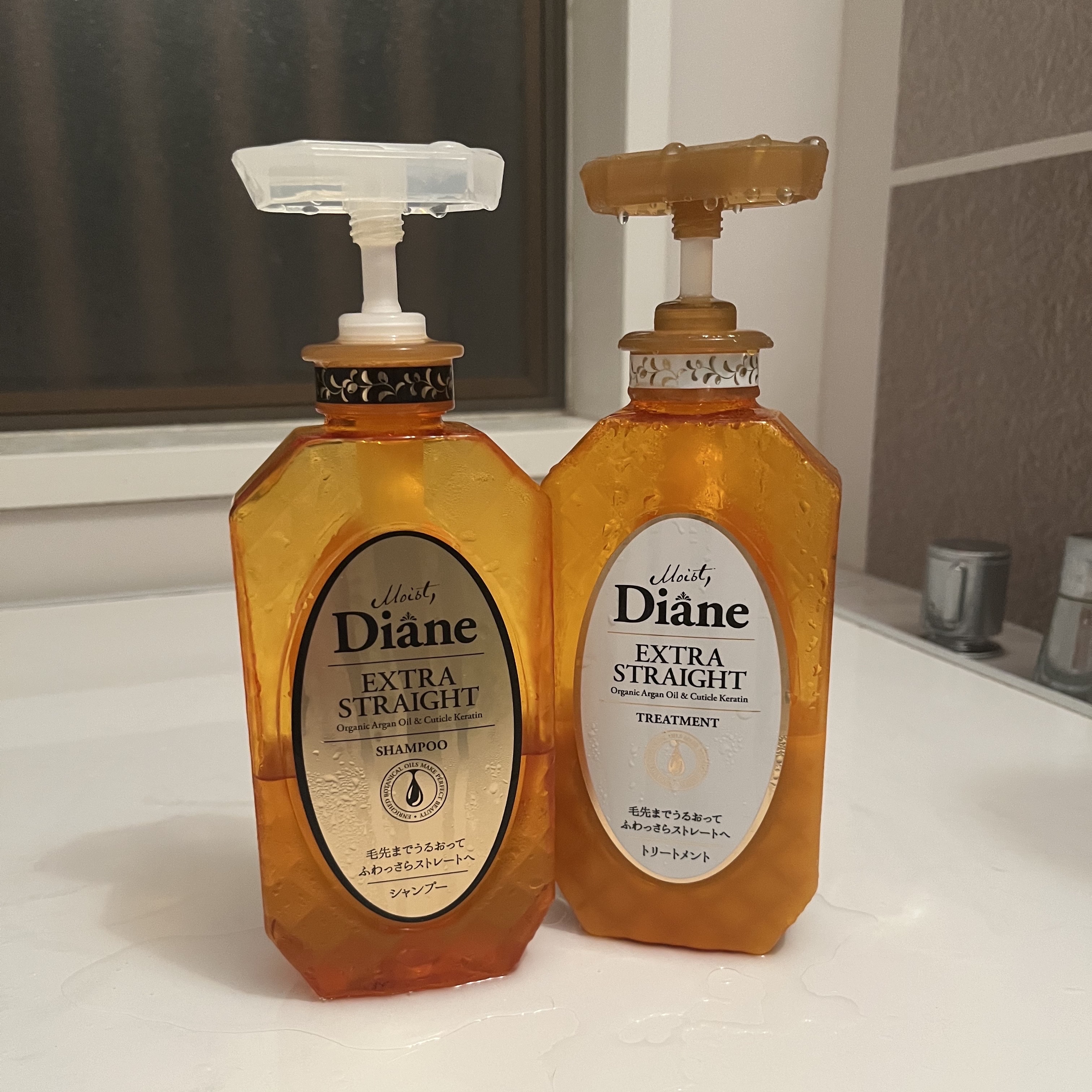 パーフェクトビューティ モイストダイアン エクストラストレート シャンプー/トリートメント パーフェクトビューティー エクストラストレート シャンプー＆トリートメント セット/ダイアン/市販シャンプーを使ったクチコミ（1枚目）