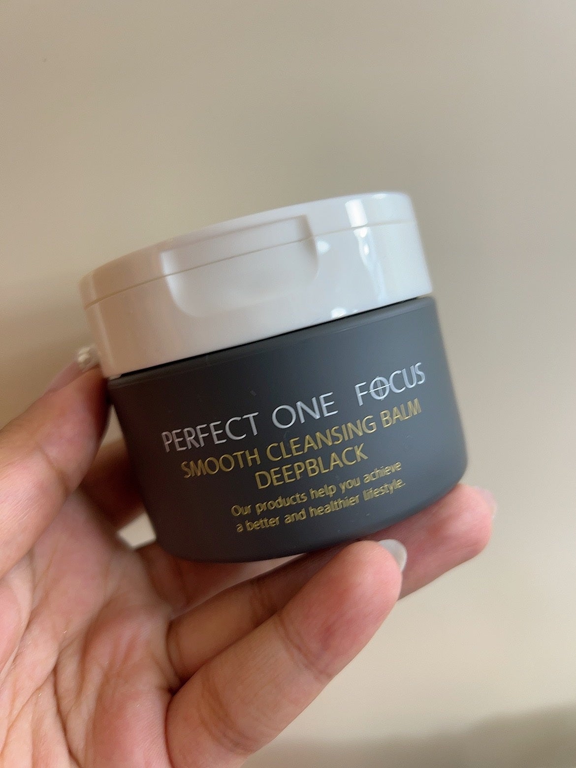 パーフェクトワンフォーカス スムースクレンジングバーム ディープブラック/PERFECT ONE FOCUS/クレンジングバームを使ったクチコミ(1枚目)