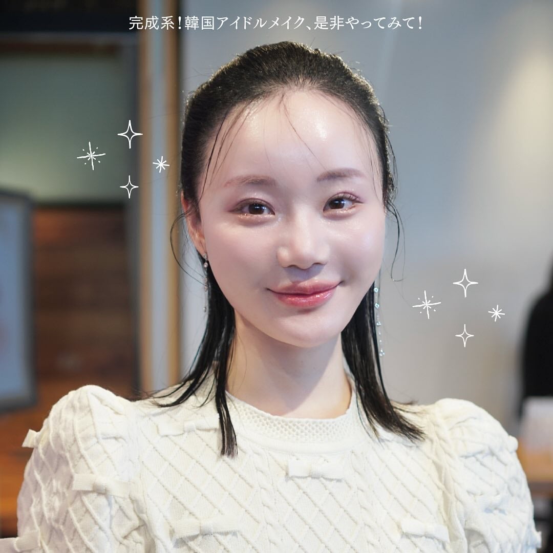 みりん on LIPS 「ブレスドムーンのメイクモデルを努めさせていただきました☺️ヘア..」(3枚目)