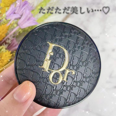 【旧】ディオールスキン フォーエヴァー クッション 0N ニュートラル/Dior/クッションファンデーションを使ったクチコミ（2枚目）