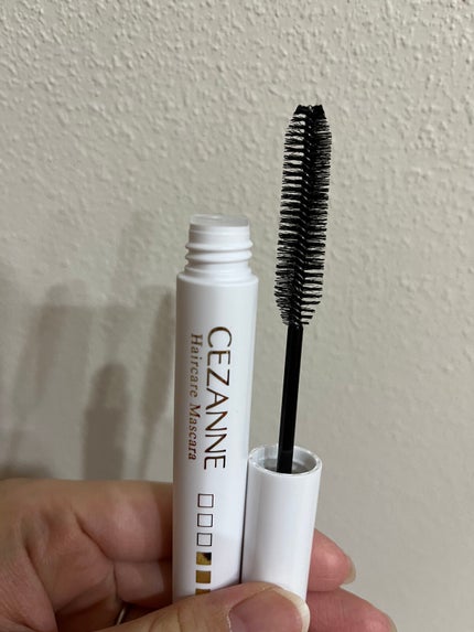 ヘアケアマスカラ/CEZANNE/ヘアジェルを使ったクチコミ(4枚目)