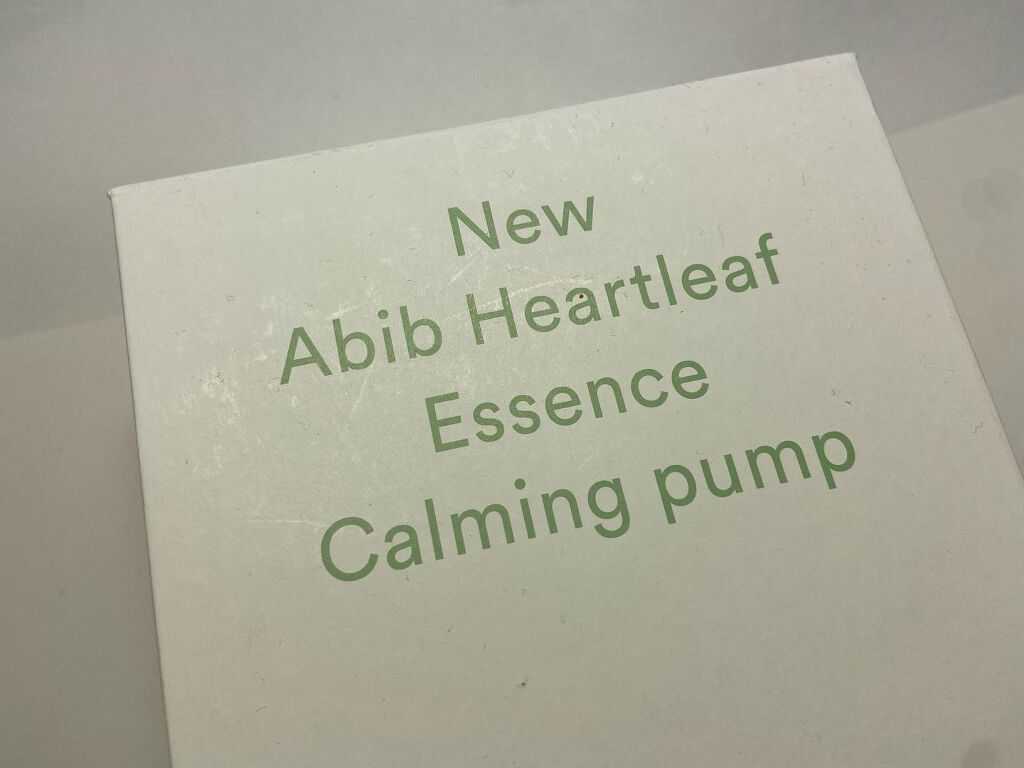 Heartleaf essence Calming pump/Abib /美容液を使ったクチコミ（3枚目）