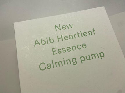 Heartleaf essence Calming pump/Abib /美容液を使ったクチコミ(3枚目)
