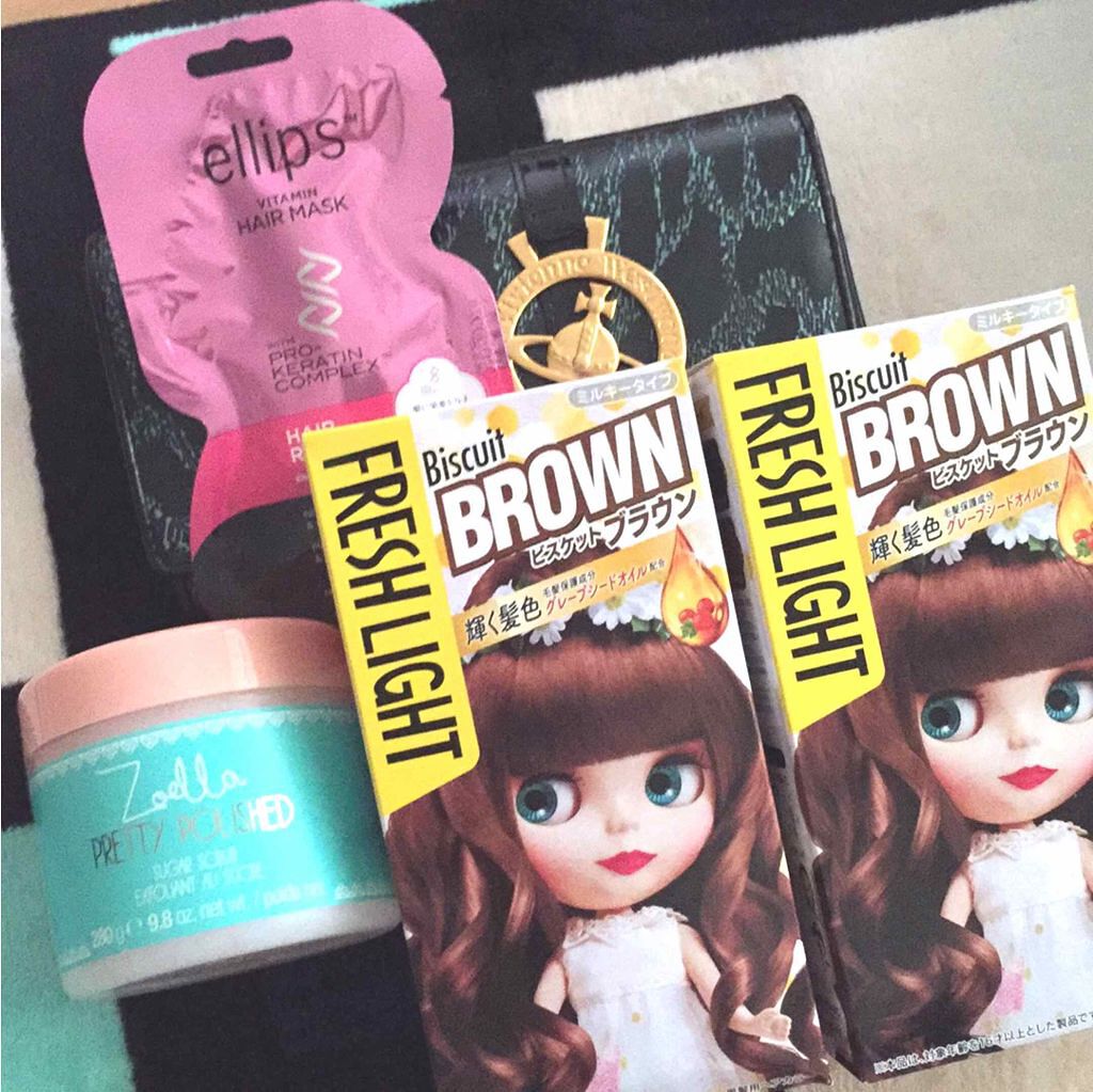 ミルキーヘアカラー/フレッシュライト/ヘアカラーを使ったクチコミ（1枚目）