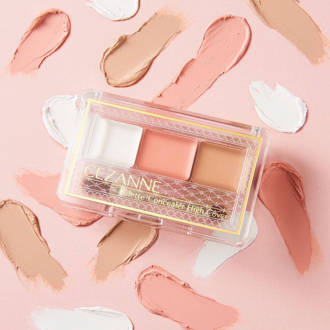 パレットコンシーラー ハイカバー/CEZANNE/パレットコンシーラーを使ったクチコミ（1枚目）