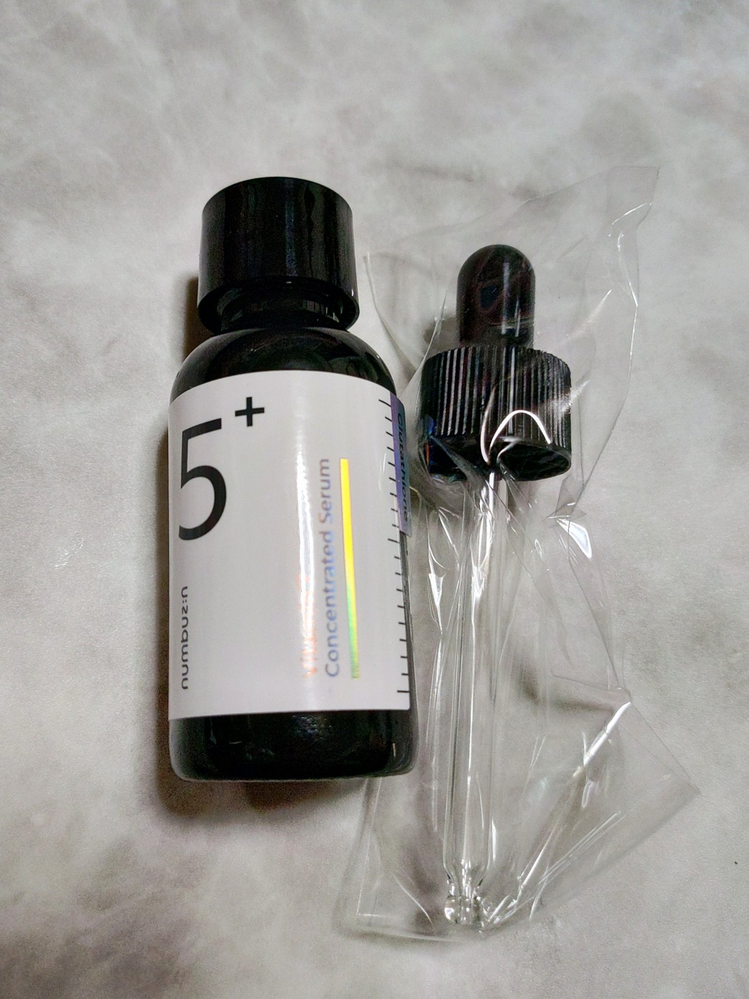 5番 白玉グルタチオンＣ美容液/numbuzin/美容液を使ったクチコミ（2枚目）