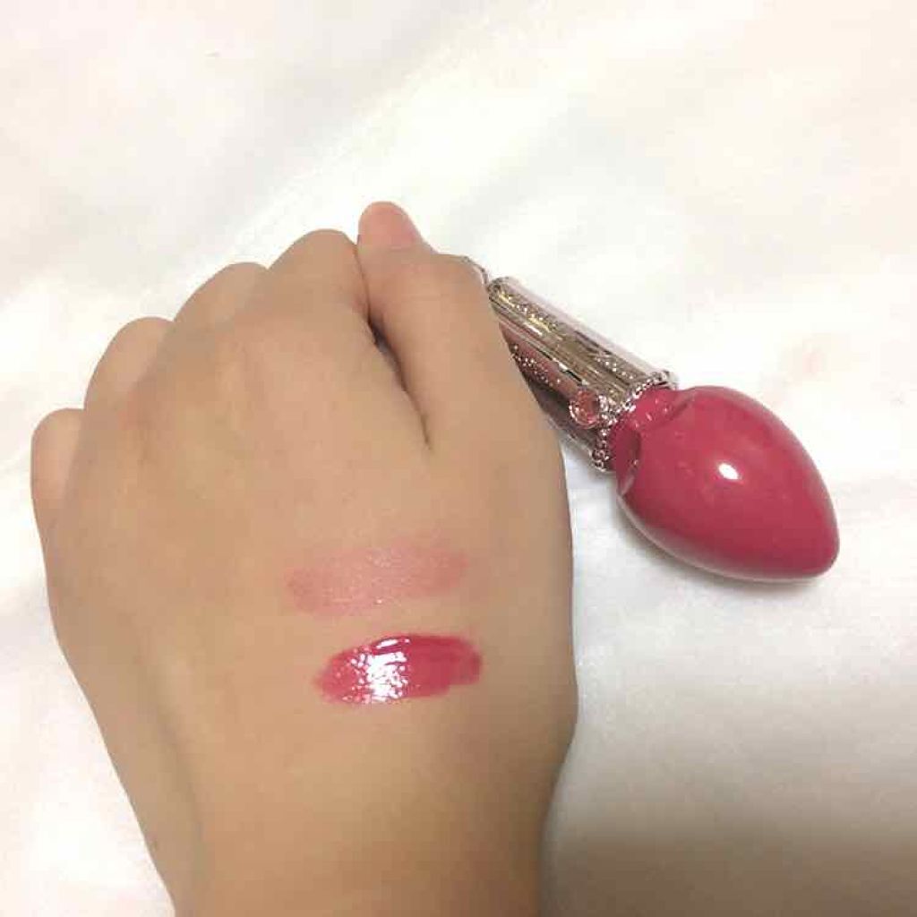 フォーエヴァージューシー オイルルージュ ティント/JILL STUART/リップティントを使ったクチコミ(2枚目)