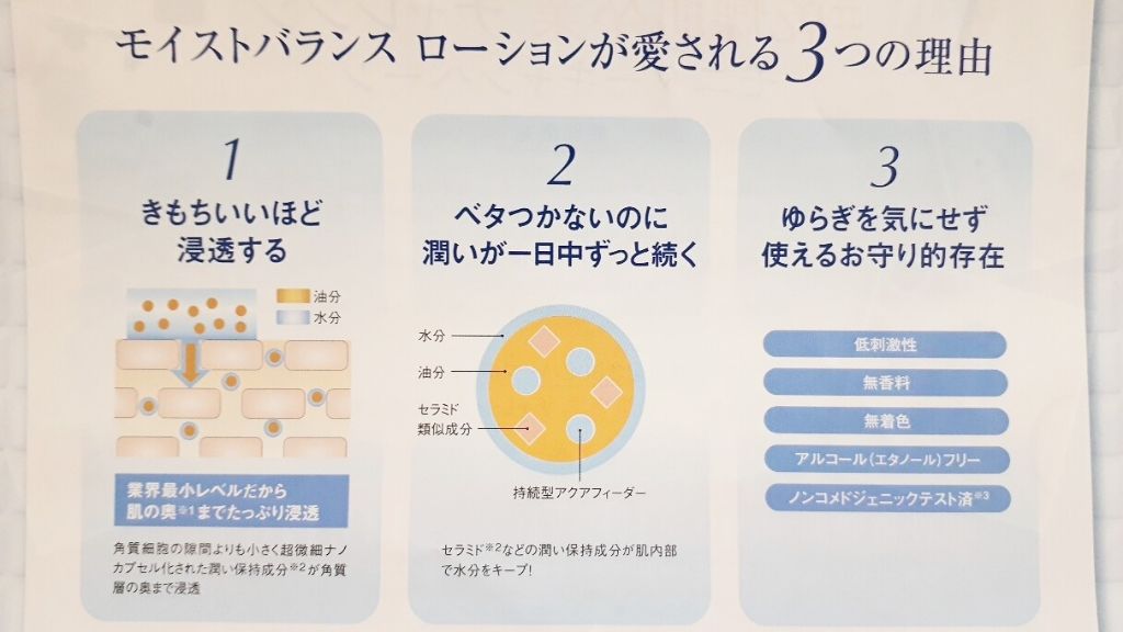 モイストバランス  ローション/ACSEINE/化粧水を使ったクチコミ（2枚目）