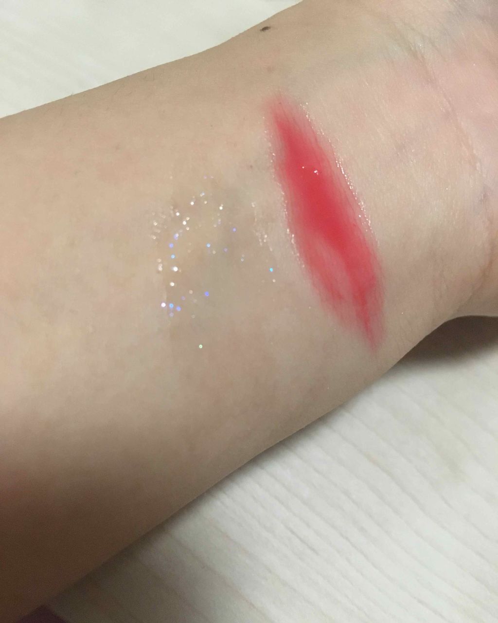 リップケアオイル/excel/リップグロスを使ったクチコミ(2枚目)